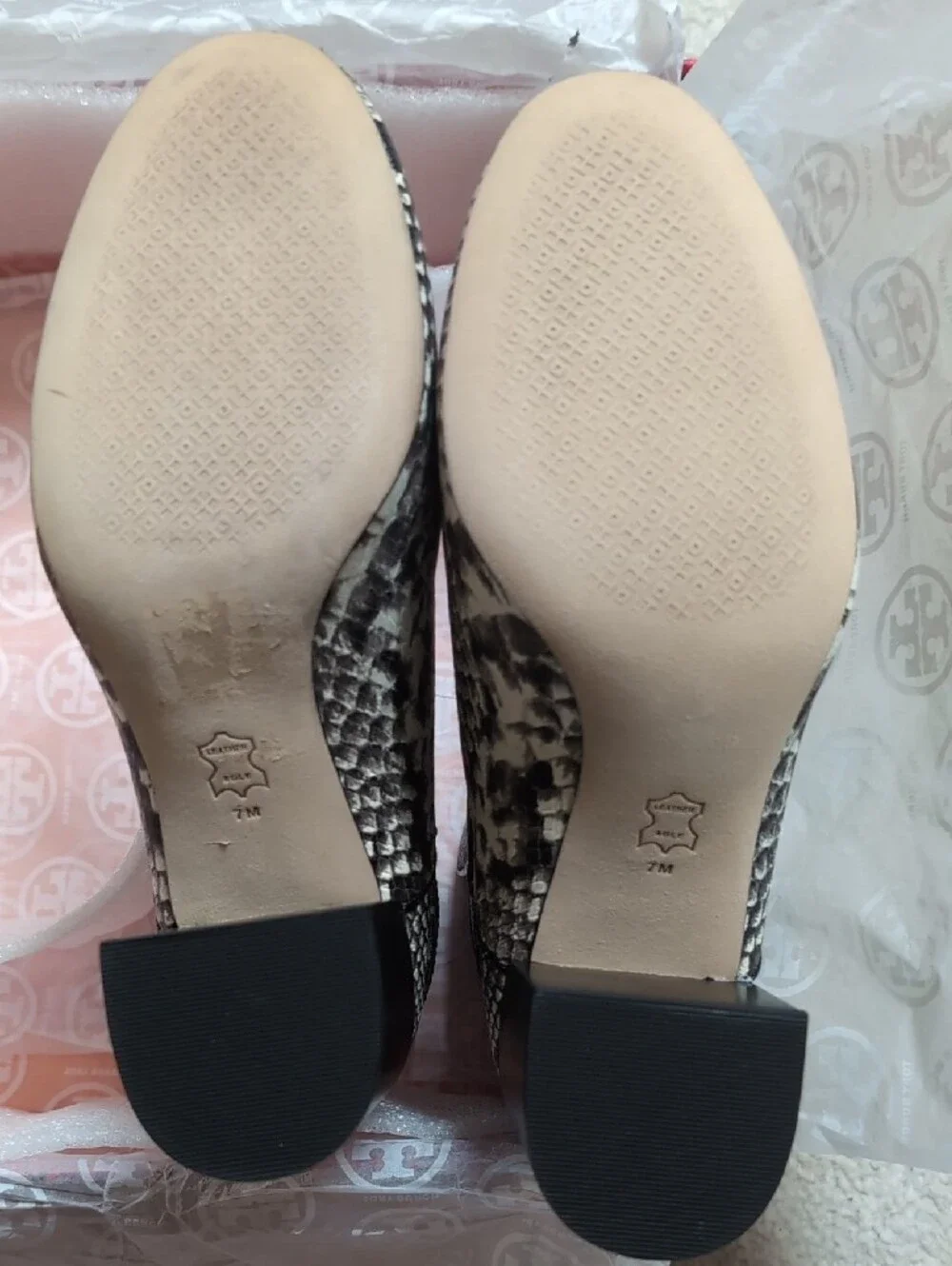 NWT Sz 7 Tory Burch Kira 70mm (~2.8